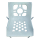 Set of 4 identical Space Age White Garden Chairs from the 70s