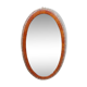 Mirror oval art deco 40 x 67cm