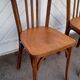 Pair of Baumann bistro chairs