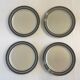 Set of 4 flat plates Karelia, Arabia