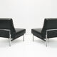 Paire de chauffeuses bar parallèle modèle 51 par Florence Knoll pour Knoll International 1960
