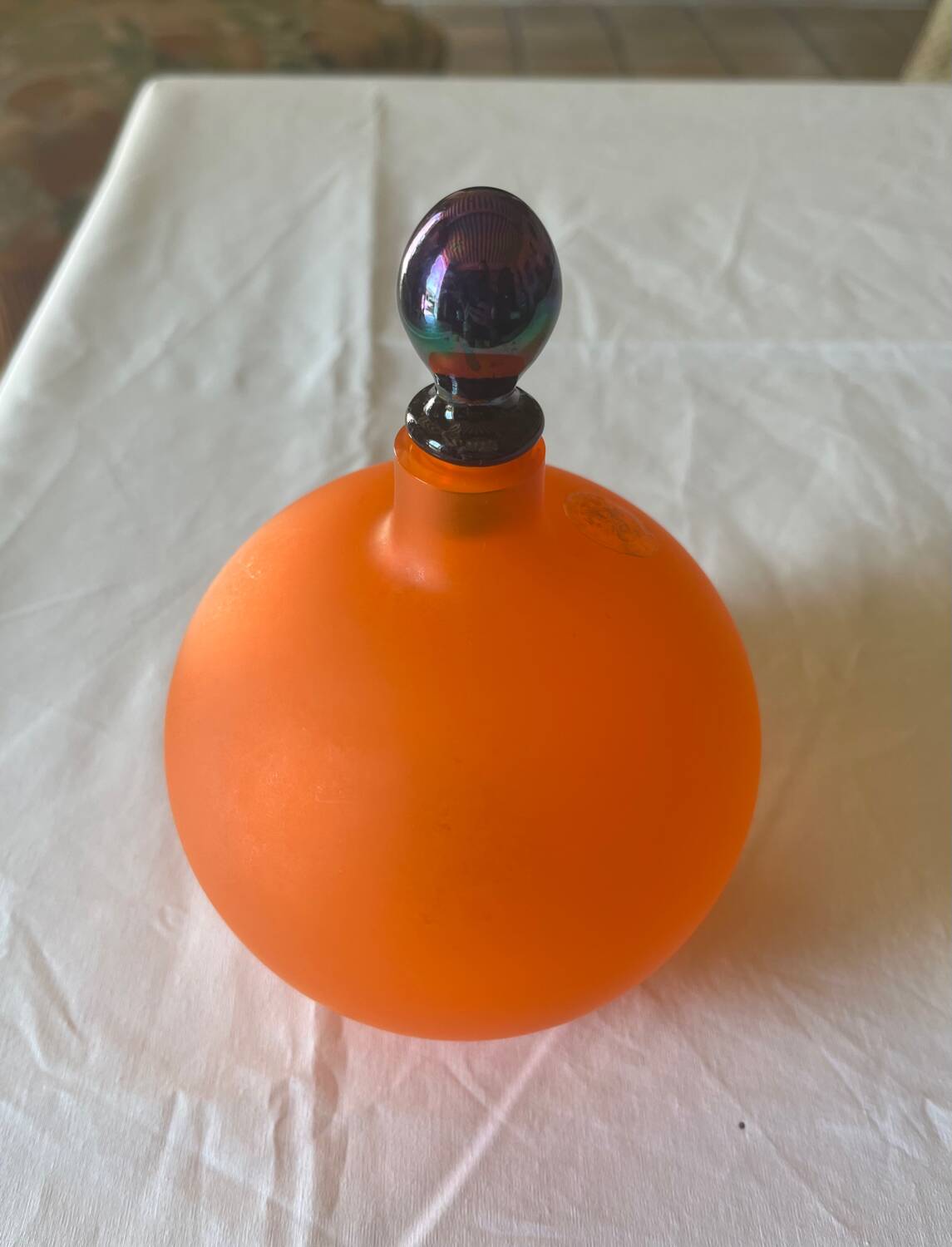 Flacon en pâte de verre de Murano vintage 70’s