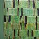 Chevet, art-deco back furniture revisited green and lily root