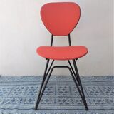 Vintage 195s eiffel foot chair