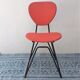 Chaise pieds eiffel vintage années 50