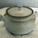 Soup tureen or vegetable dish with glazed ceramic lid