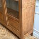 Vintage glass-fronted cabinet (restored)
