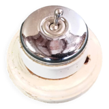 Porcelain and aluminum toggle switch