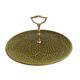 Serving dish / cheese platter – Gien earthenware, 1970s