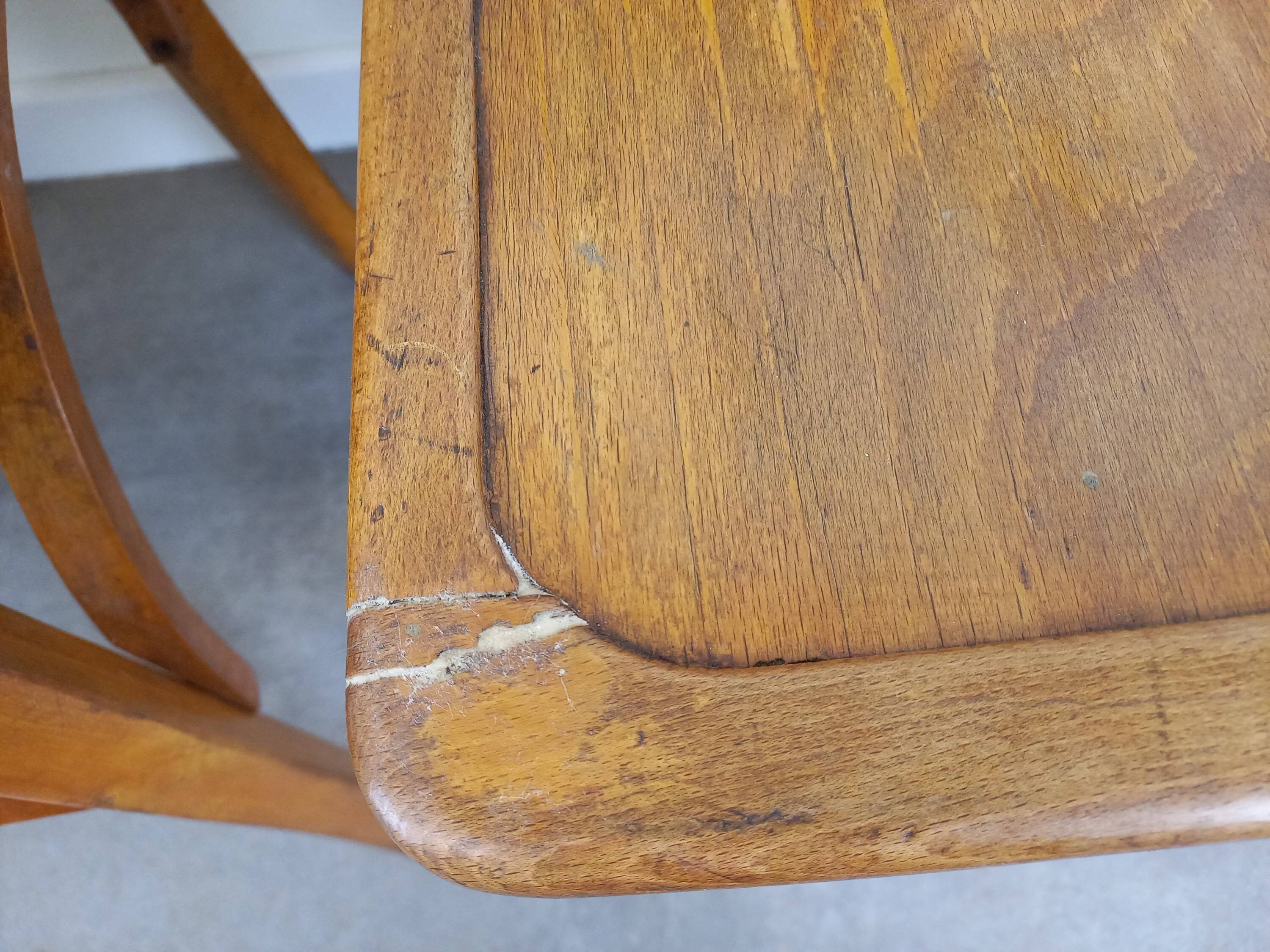 Chaises bistrot Luterma, set de 4