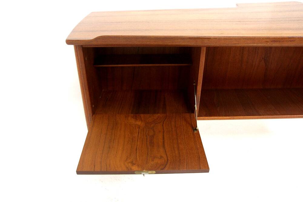 Scandinavian teak desk, Göran Strand, Lelångs Möbelfabrik, Sweden, 1950