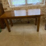 Solid wood table