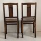 Pair of vintage bistro chairs from the 1950s