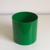 Anna Castelli Green ABS Plastic Vase edited by Kartell 1970