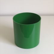 Anna Castelli Green ABS Plastic Vase edited by Kartell 1970