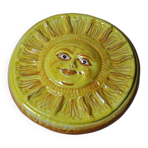 Plaque murale soleil
