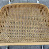 Cesca model design chair with armrests chrome version