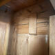 Armoire bonnetière bois massif