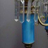 Chandelier in opaline Napoleon III