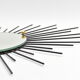 Sun vintage black iron mirror 72x57cm