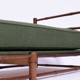 Faux bamboo sofa daybed, 1970s