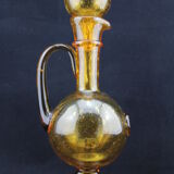 Carafe verre bullé de La Rochère