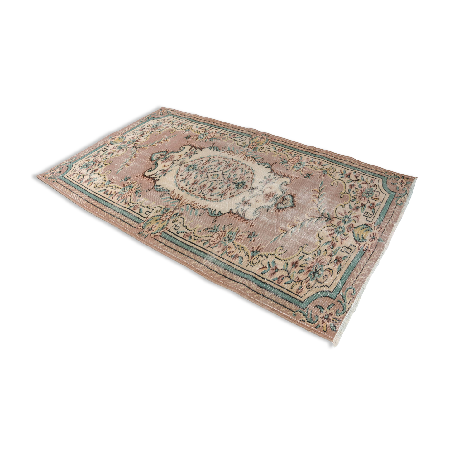 Vintage Turkish Floor Rug Sku v1047
