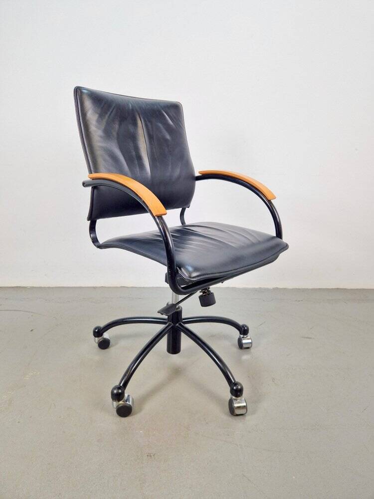 S73 Office Chair in Leather by Josef Gorica for Thonet, 1990s