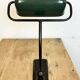 Lampe de Banque Vintage en Émail Vert de BUR, 1930s