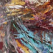 Tableau abstrait contemporain