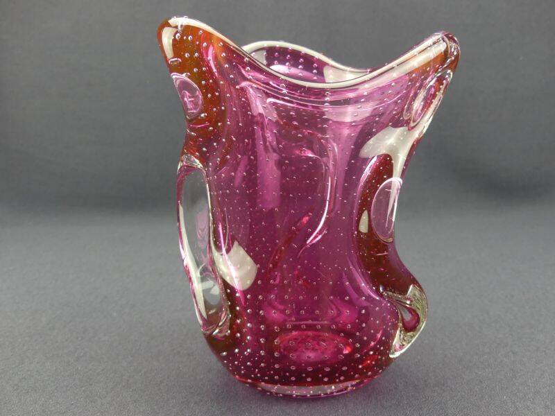 Murano, bullicante vase DLG Archimede Seguso