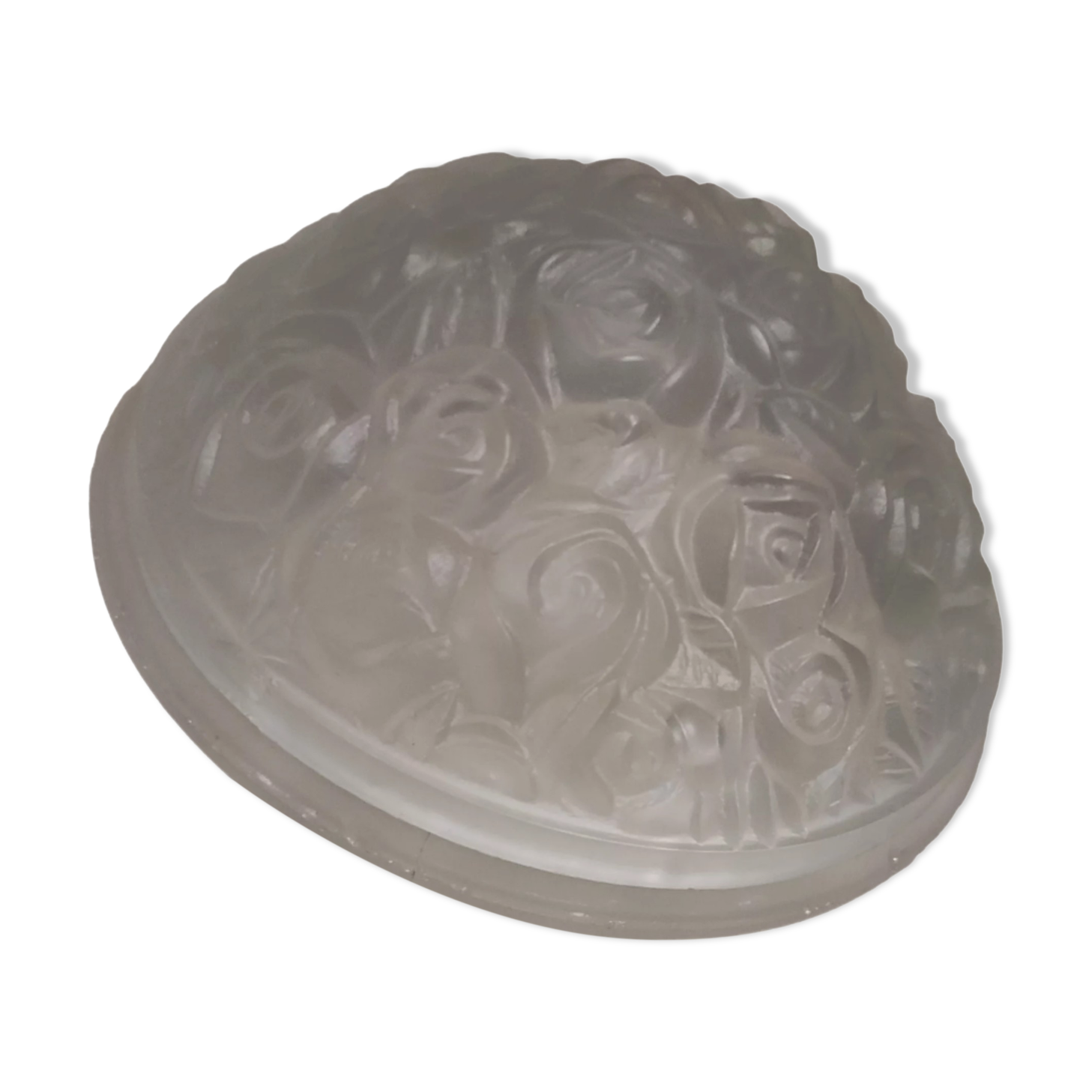 Moulded glass bonbonnière