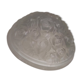 Moulded glass bonbonnière