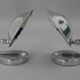 Set of Two Table/Bedside Lamps by Napako, 1930s