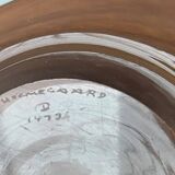 Danish glass bowl from the mid-century by Per Lütken for Holmegaard, 1960s.