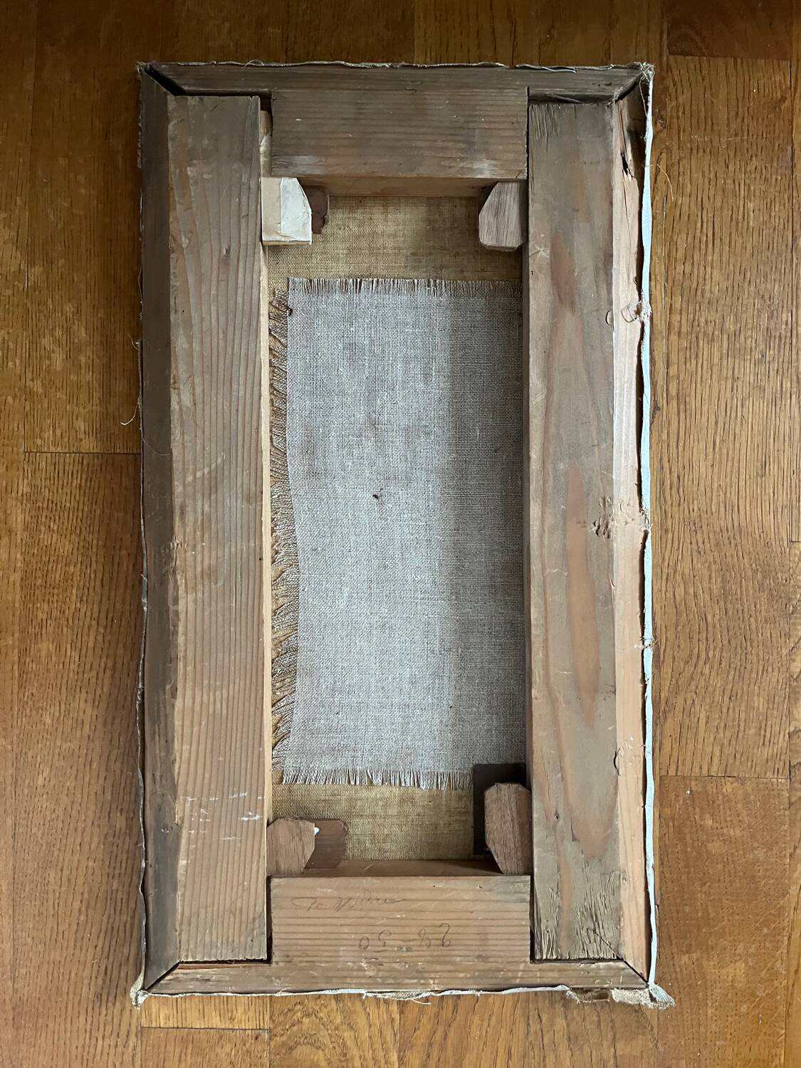 Painting: oil on canvas - seaside landscape