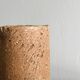 Vase en grès brut, style naturel minimaliste