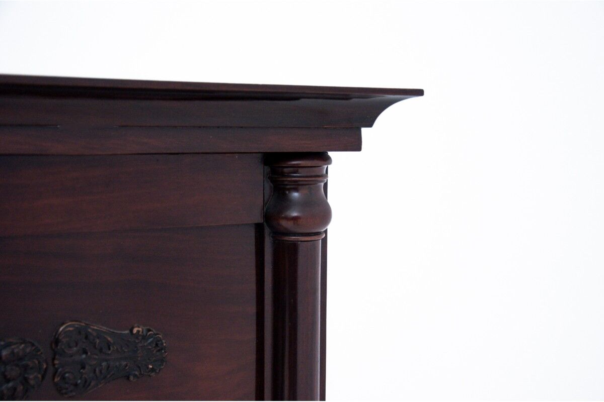 Mahogany Mirror, Northern Europe, circa 1890