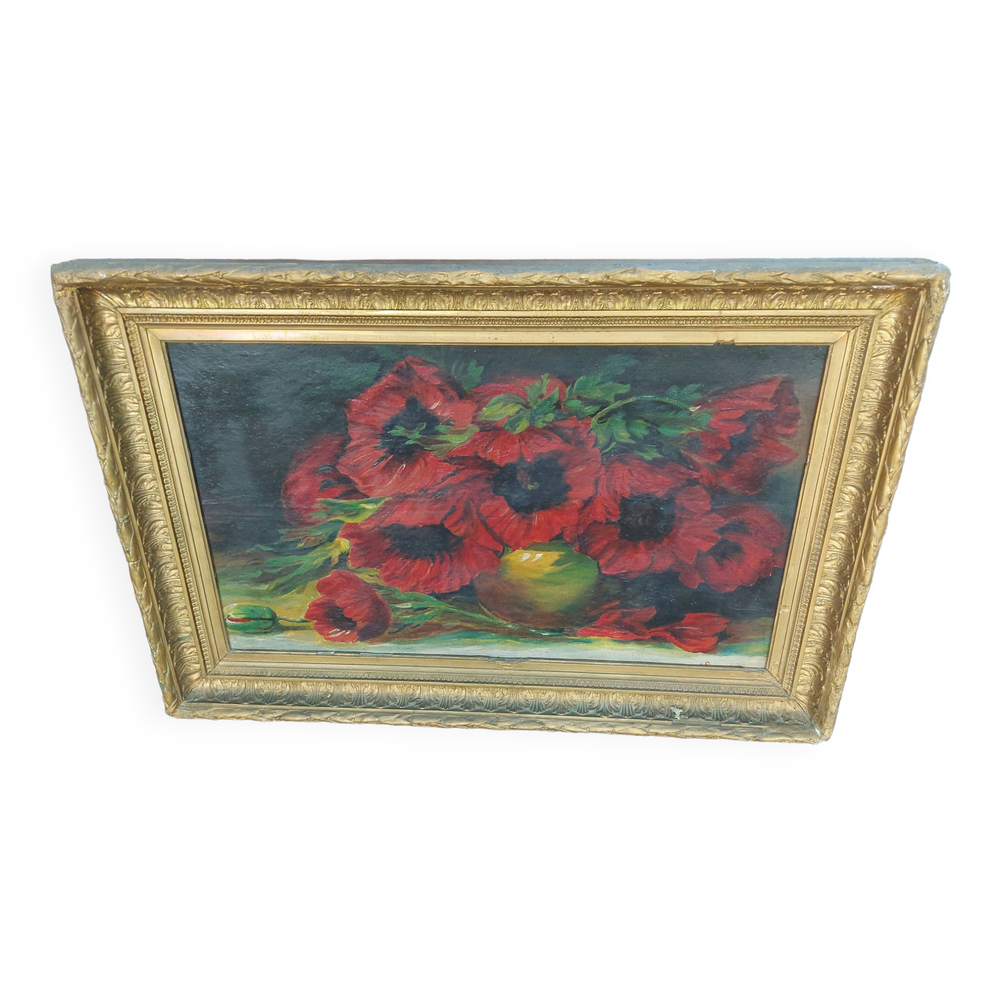 Painting, painting bouquet of flowers