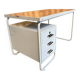 Bureau industriel vintage gris style bauhaus