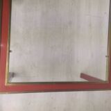 Table basse laiton verre