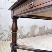 Table chêne style Louis XIV 1900