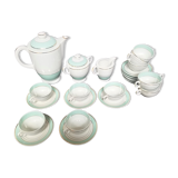 Service à thé ou à café en faience Lunéville