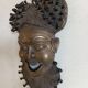 Large bronze Bamoun mask