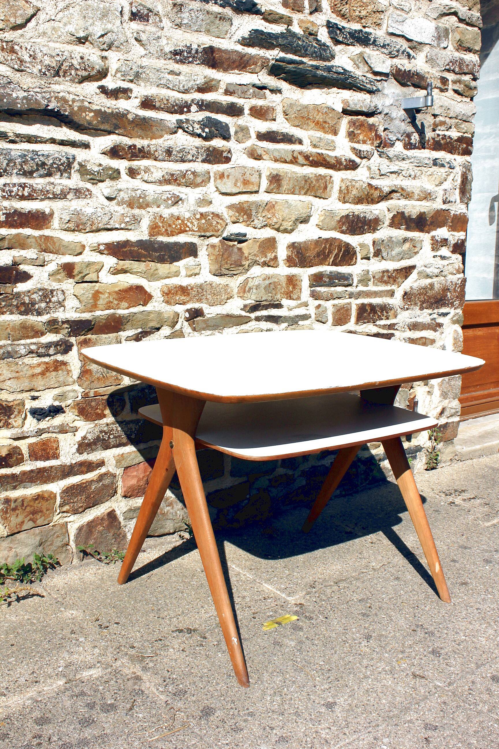 Vintage Scandinavian coffee table from the 50s/60s