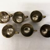 Tasses à café / thé en laiton