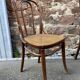 Set of 10 Thonet Fischel restaurant bistro chairs mismatch b