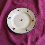 Plat rond Digoin Sarreguemines Mary-Lou