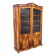 Library - antique display case, Northern Europe, around 1890.