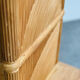 French split bamboo pedestal / plinth, 1970s